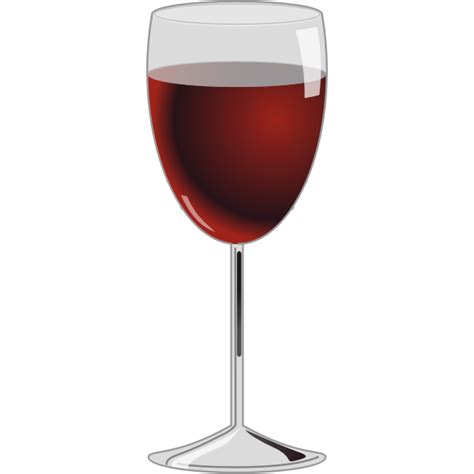 Red Wine Glass Vector Graphics Free Svg