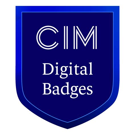 Cim Awards Marketers With Digital Badges To Highlight Achievements And