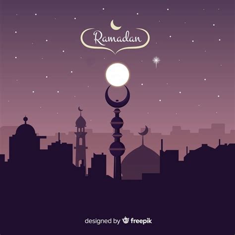 Download Flat Ramadan Background for free | Ramadan background, Space