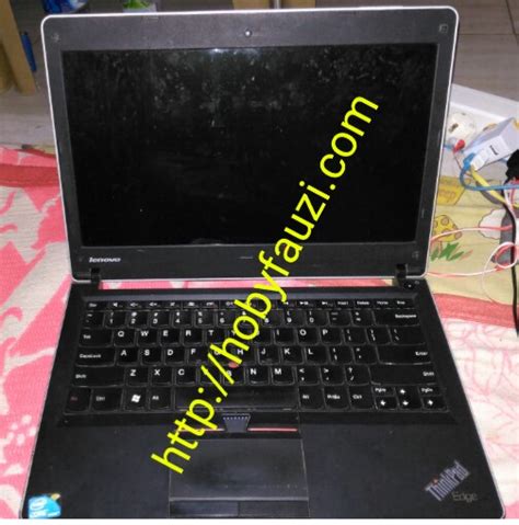 Service laptop lenovo ThinkPad Edge mati total  Belajar Elektronika