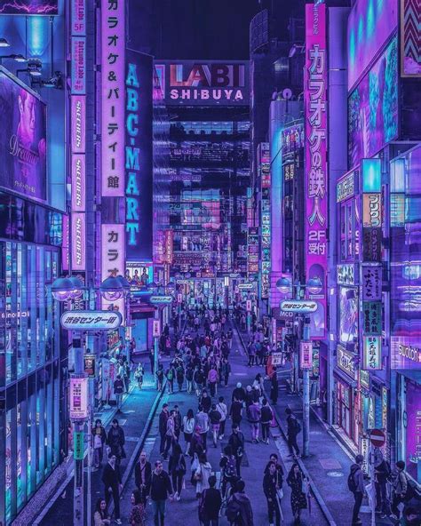 Tokyo Cyberpunk Night City Futuristic City City Wallpaper City