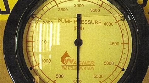 Wagner Instrumentation Wg602p 05 0 6000 6 Pump Pressure Gauge Ebay