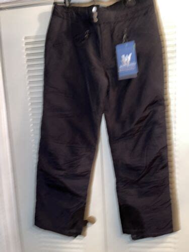 White Sierra T9705w Womens Toboggan Ski Snowboard Snow Pants S 29”long Inseam Ebay