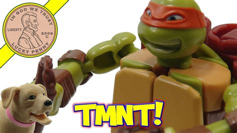 Michelangelo Ninja Turtle Into Weapon Tmnt Mutations Youtube