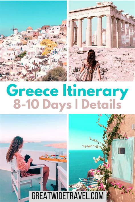 Greece Travel Itinerary 8 Days Or 10 Days In 2021 Greece Itinerary