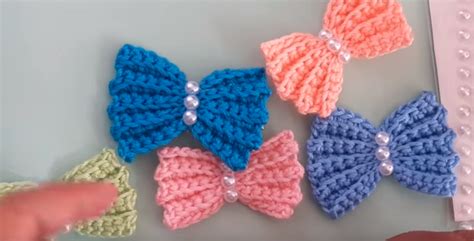 Easy Crochet Bows