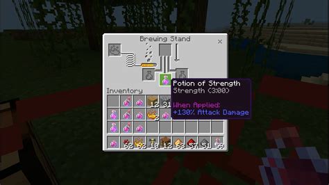 How To Make A Strength Potion In Minecraft