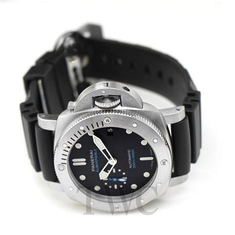 New Submersible Automatic Black Dial 42 Mm Mens Watch Pam00973 Panerai