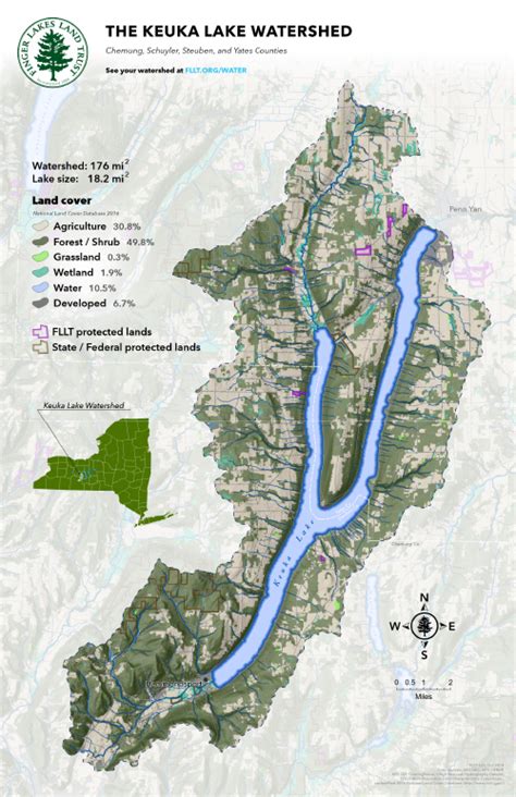 Maps The Finger Lakes Watersheds Finger Lakes Land Trust