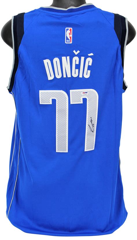 Clippers star paul george offered up his jersey to be swapped with that of. Lot Detail - Luka Doncic Signed Nike Official Dallas ...