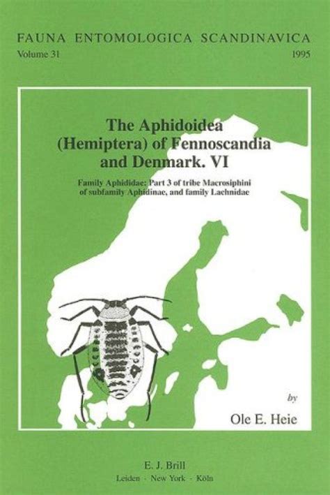 The Aphidoidea Hemiptera Of Fennoscandia And Denmark Part 6 Nhbs
