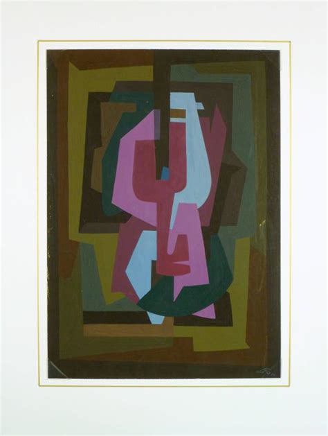 Unknown French Abstract At 1stdibs
