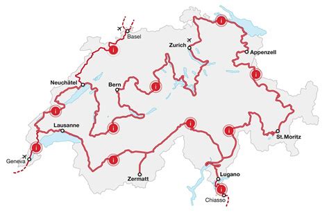 This is the logo for tour de suisse. Le Grand Tour de Suisse : les incontournables du road trip ...