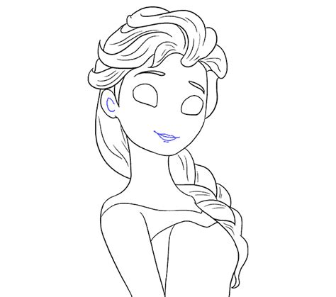 How Do You Draw Elsa Step By Step