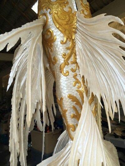 White And Gold Silicone Tail Silicone Mermaid Tails Realistic