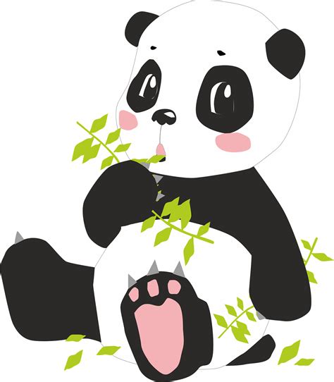 10000印刷 transparent baby panda clipart 154482 Saesipjosld1b