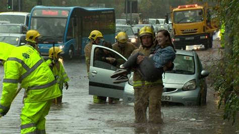 Firefighters Rescue Record Number Of People Bbc News