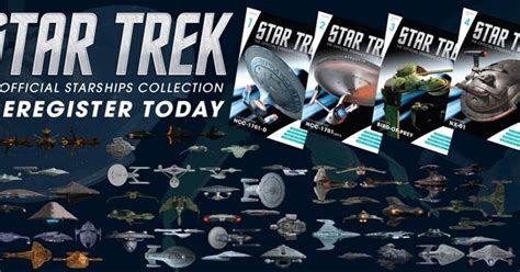 The Trek Collective Star Trek The Official Starships Collection Index