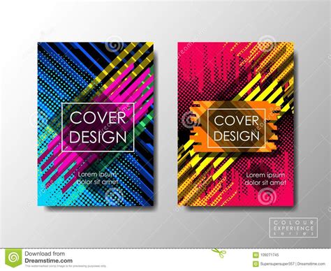 Cover Design Vector Background Editable Document Stock Vector