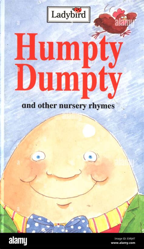 1990s Uk Humpty Dumpty Book Cover Stock Photo Alamy