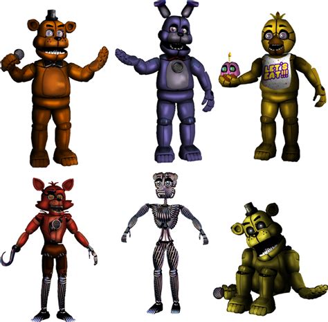 Funtime Classic Animatronics By Alexander133official On Deviantart