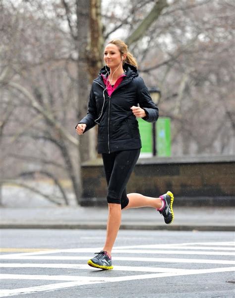 Stacy Keibler In Reebok Running Gear Running Clothes Fitness