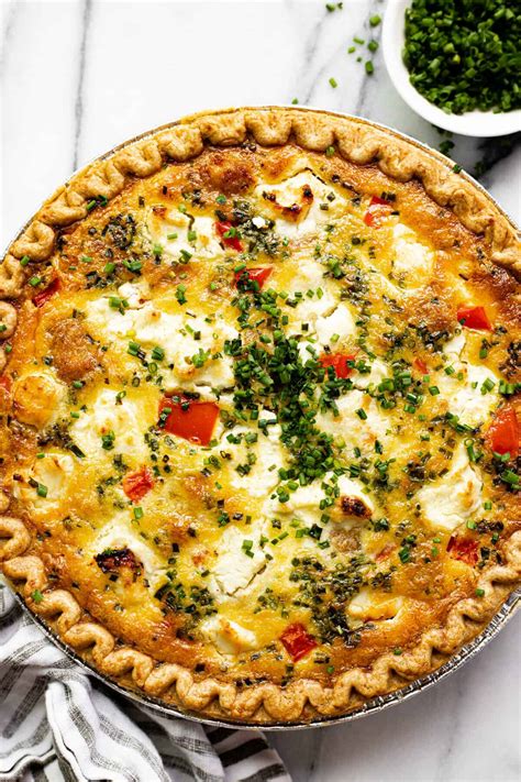 The Easiest Breakfast Quiche Recipe Midwest Foodie