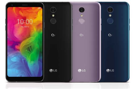 Lg Unveils The 2018 Lg Q7 Smartphone Series With Ai New Cameras