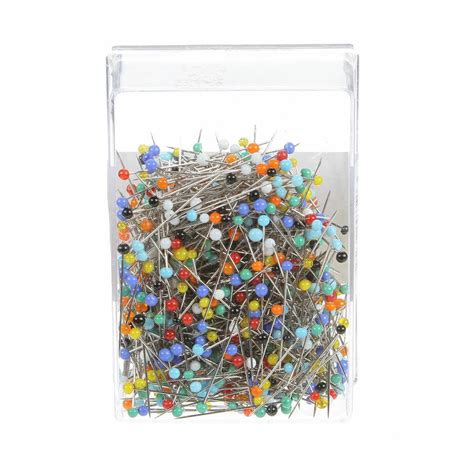 Bohin 1 14 Quilting Glass Head Pin Size 20 1000 Ct