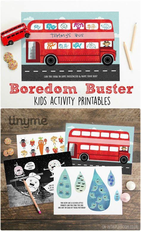 Boredom Buster Kids Activity Printables Activities For Kids