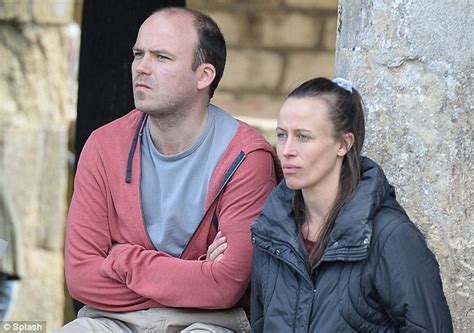 keeley hawes stirs up trouble as a brazen redhead while filming jk rowling s the casual vacancy