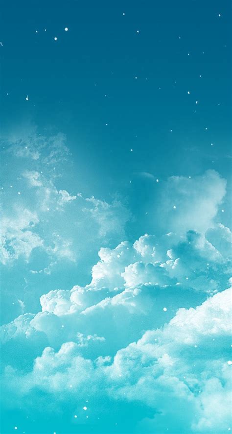 Light Blue Aesthetic Background 640x1136 Download Hd Wallpaper