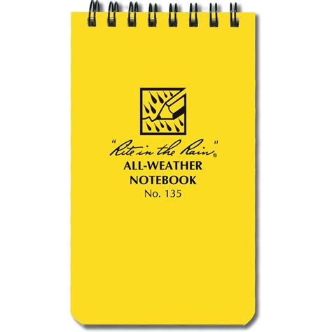 Rite In The Rain All Weather Top Spiral Pocket Notebook 135 Bandh