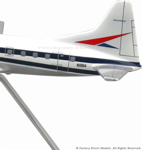 Convair 580 Mahogany Airplane Model Factory Direct Models