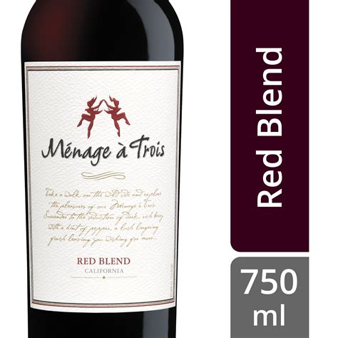 Menage A Trois Red Wine 750 Ml