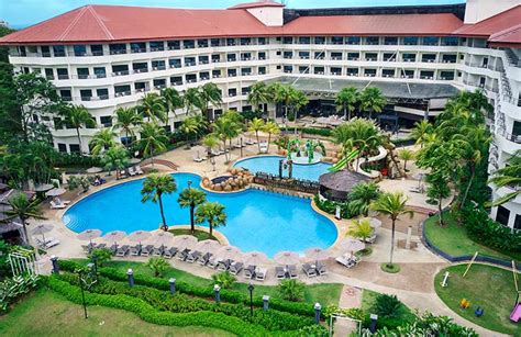 There's free parking and an airport shuttle for a fee. Hotel Photo Gallery | Swiss-Garden Beach Resort Kuantan
