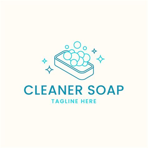 Free Vector Drawn Soap Logo Template