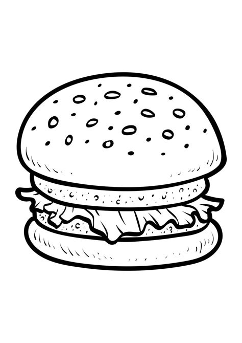Burger King Logo Coloring Pages