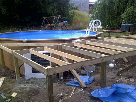 Habillage piscine hors sol, Piscine tubulaire, Amenagement piscine hors sol