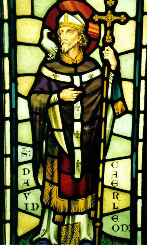 David, a celtic monk who spread the word of christianity across this region in the 6th century. PHOTOS2PLEASEU: ST DAVID'S DAY