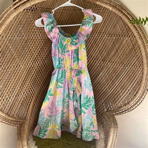 Vintage 1970s KoleKole Of Hawaii Mini Pastel Dress Gem