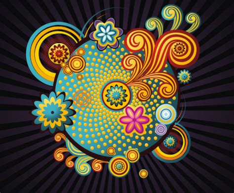 Colorful Swirls Vector Art And Graphics