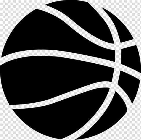 Basketball Logo Sports Basketball Court Backboard Black And White