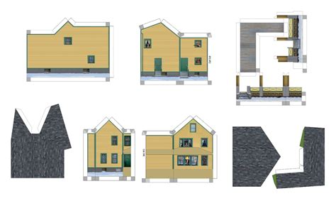 Cut Out Free Printable Model Buildings Printable Templates