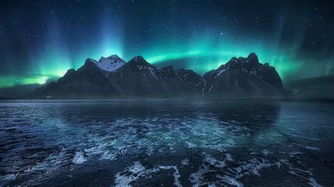 Hd Wallpaper Nature Atmosphere Sky Aurora Borealis Phenomenon