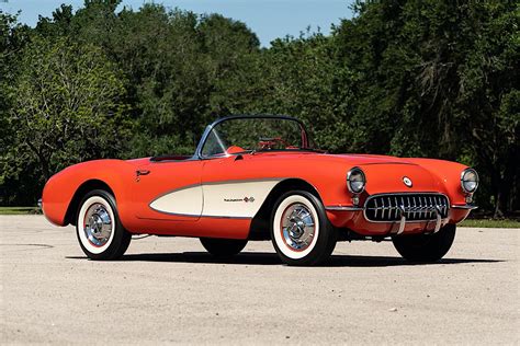 1957 Chevy Corvette Fuelie Is A Red Texan Wonder Sells For Big Bucks