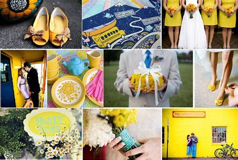 Yellow And Turquoise Wedding Smittentheblogblogspotc Flickr