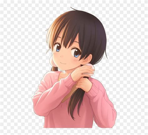 Brown Hair Kawaii Cute Anime Girl Tomboy Anime Wallpaper Hd
