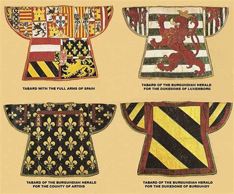 Extant 15th C Tabards A Tabard Is A Looser Style Of Surcoat The