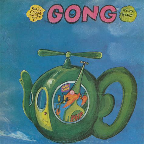 Gong Flying Teapot Radio Gnome Invisible Part 1 Lp Album Re Gat